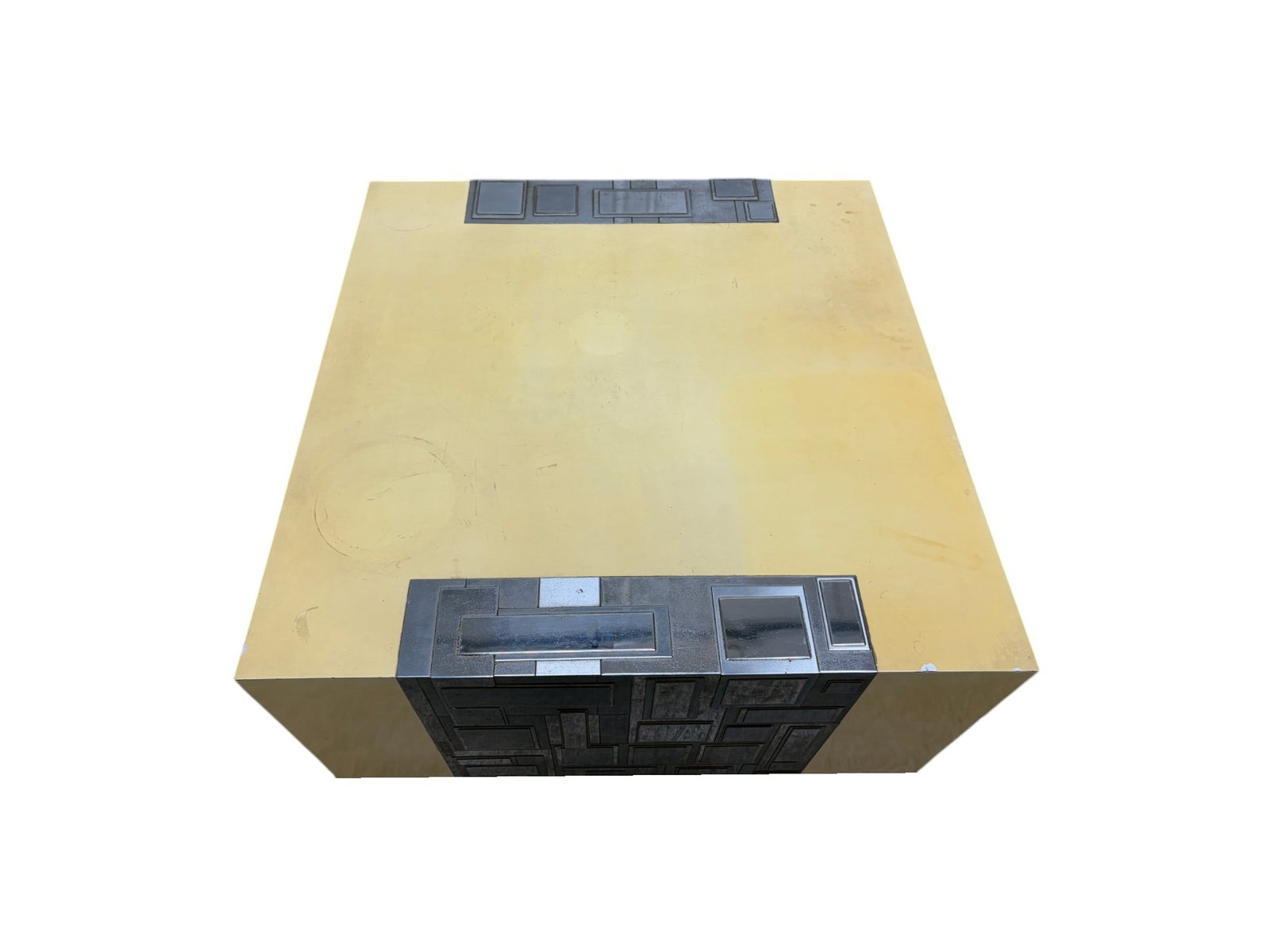 Cityscape & Lacquer Floating Table - 7