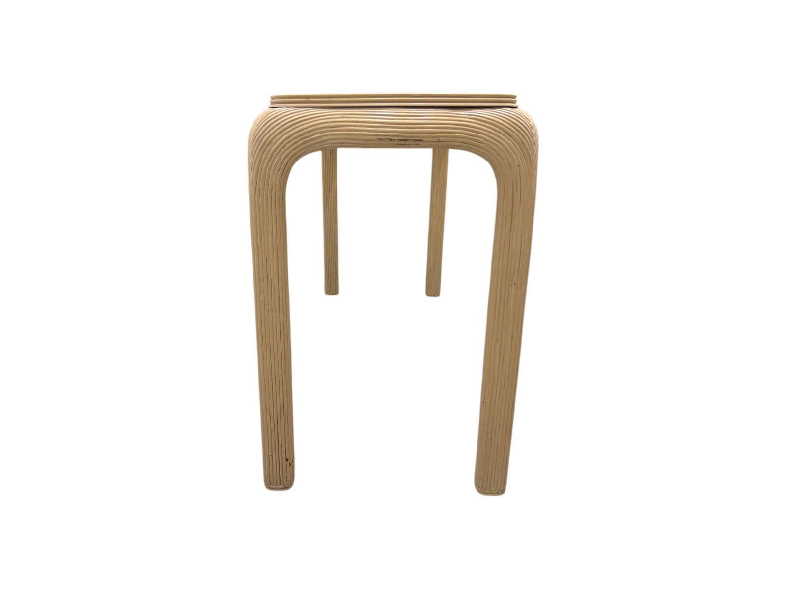 Reeded Console With 2 Stools - 5