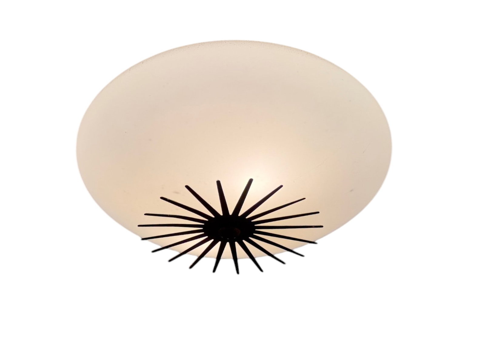 1960's Mid-Century Atomic FlushMount Light (1 of 7)