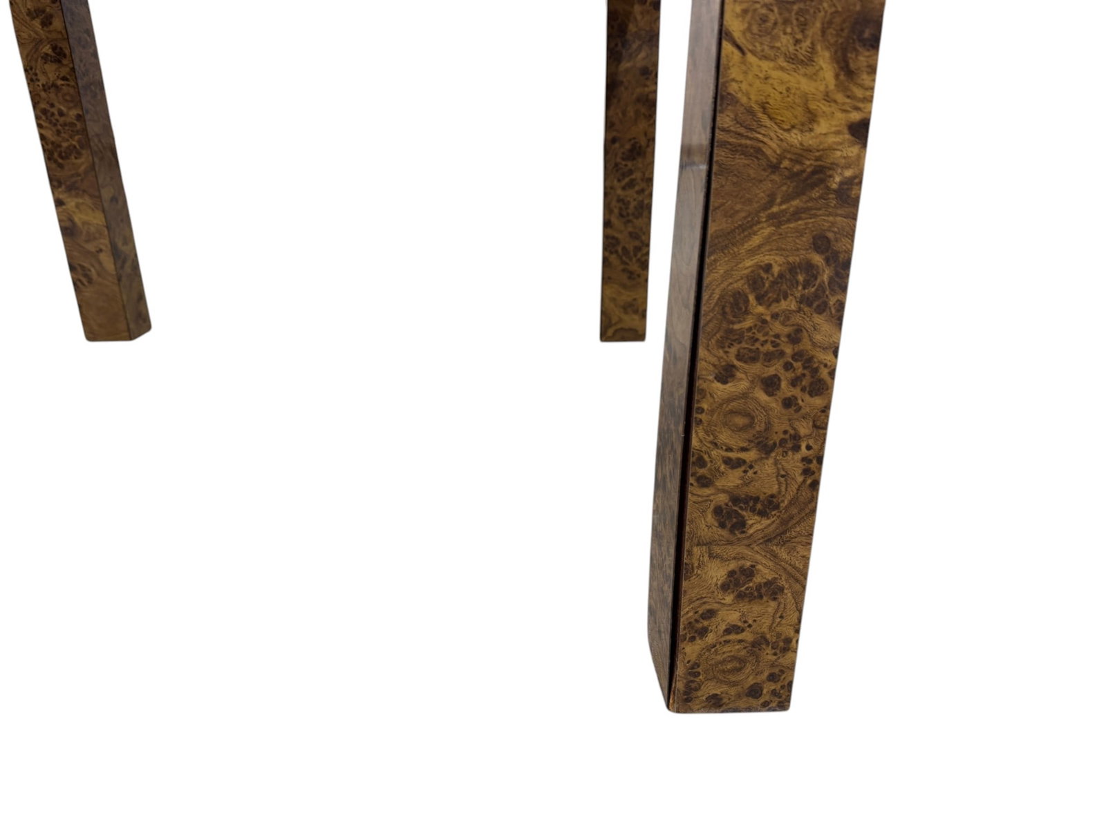 Laminate Burl Square Table - 10