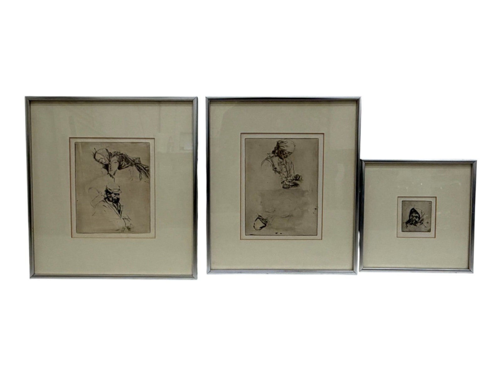 3 Rembrandt Style Etchings (1 of 13)