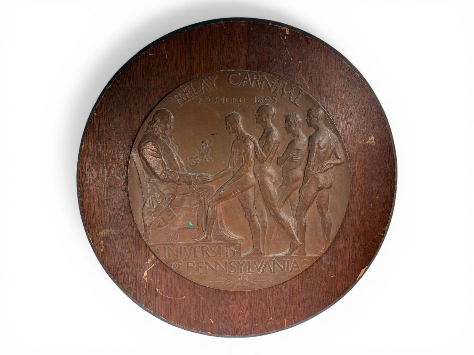 Robert Tait McKenzie Bronze Plaque Penn Relays (1 of 9)