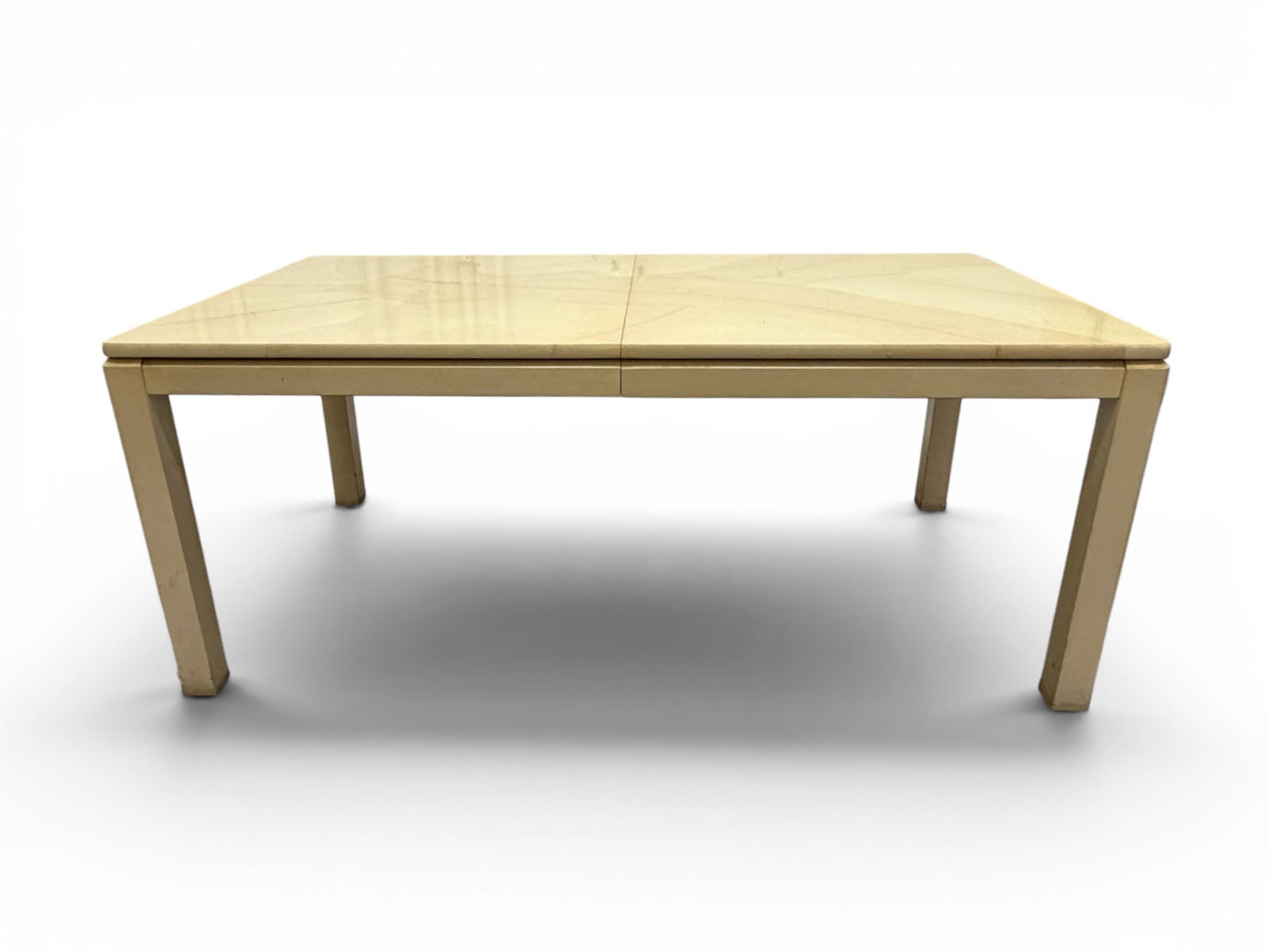 Faux Goat Skin Dining Table (1 of 16)