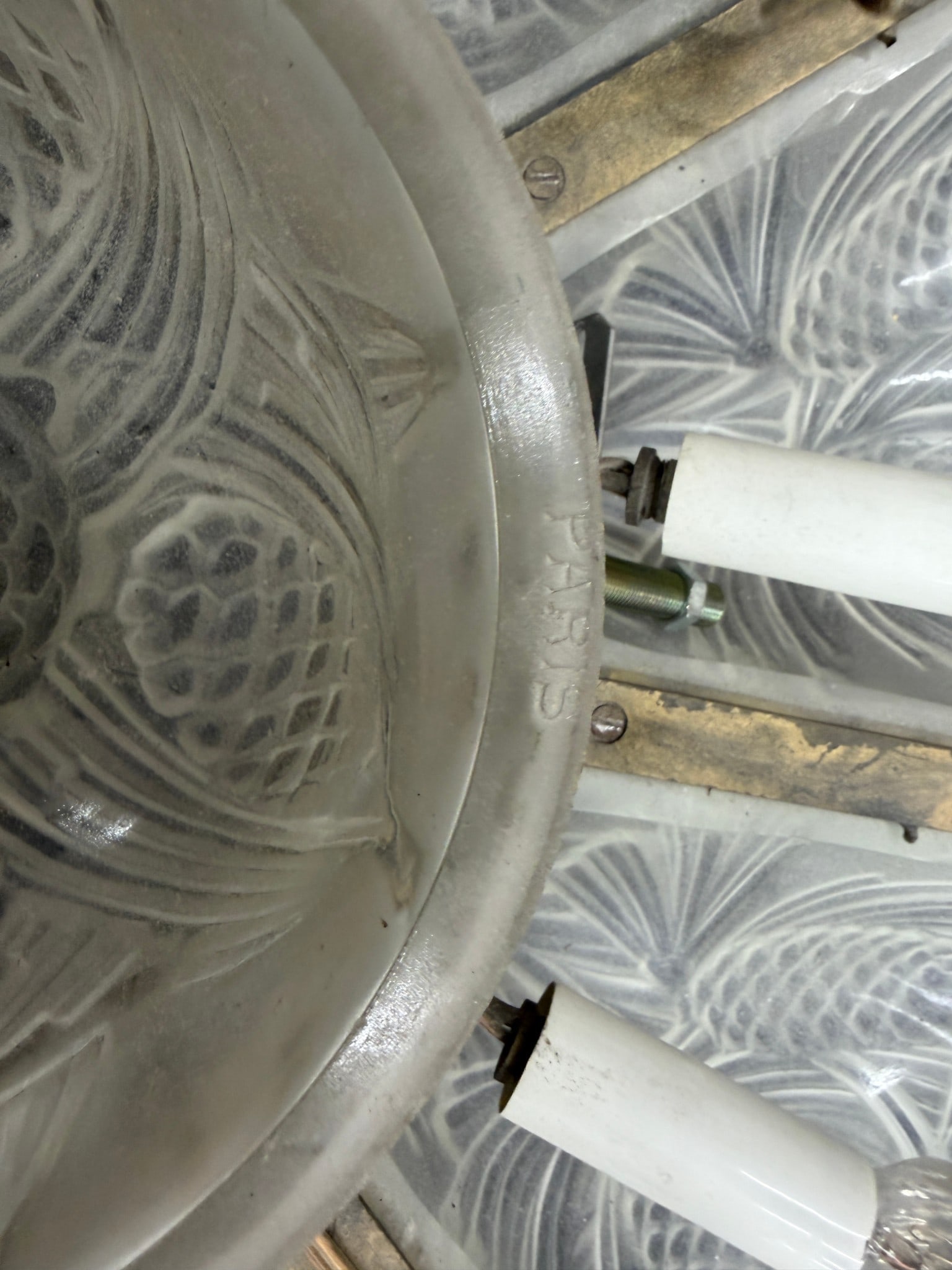 Marius-Ernest Sabino Art Deco French Chandelier - 19