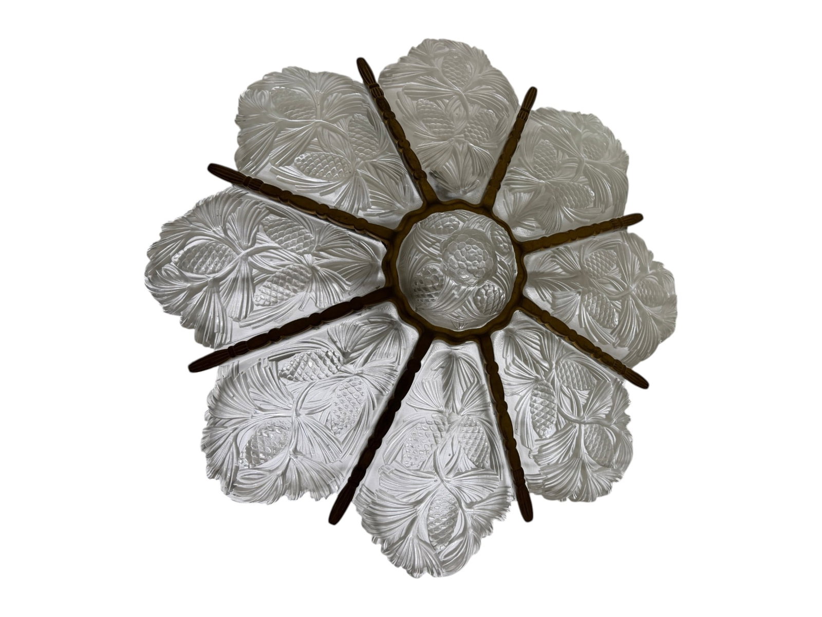 Marius-Ernest Sabino Art Deco French Chandelier - 2