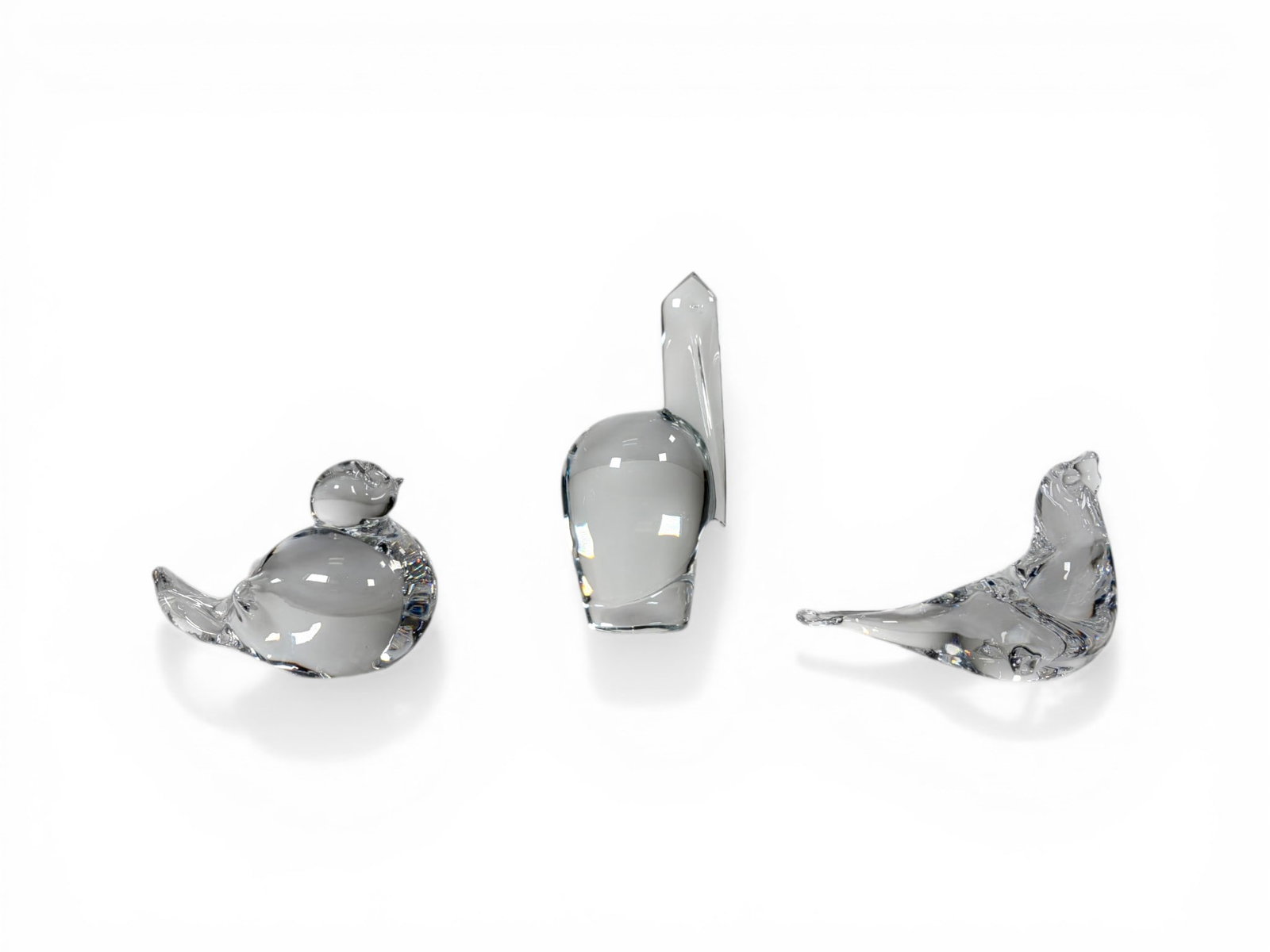 3 Crystal Figures Donatello & Baccarat (1 of 14)