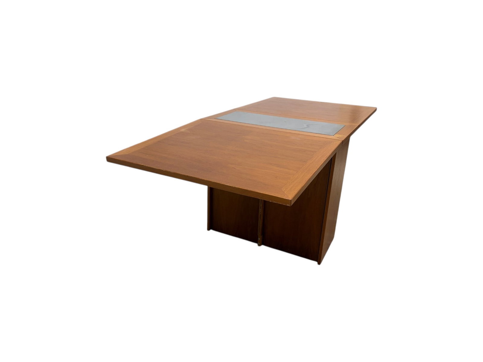 Skovby Drop Leaf Dining Table With Storage - 3