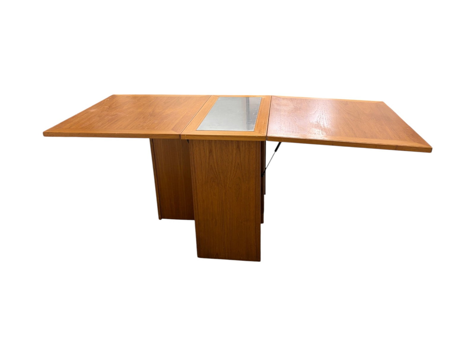 Skovby Drop Leaf Dining Table With Storage - 4