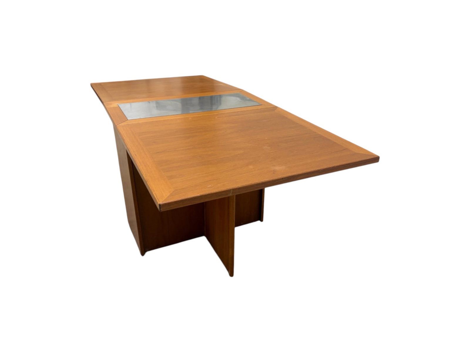 Skovby Drop Leaf Dining Table With Storage - 5