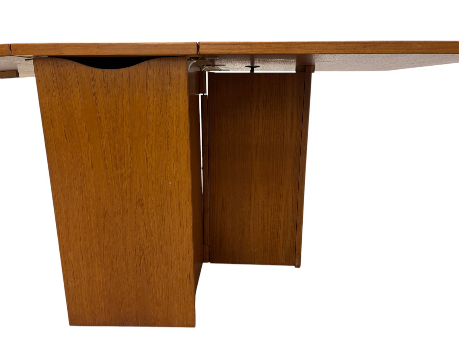Skovby Drop Leaf Dining Table With Storage - 7