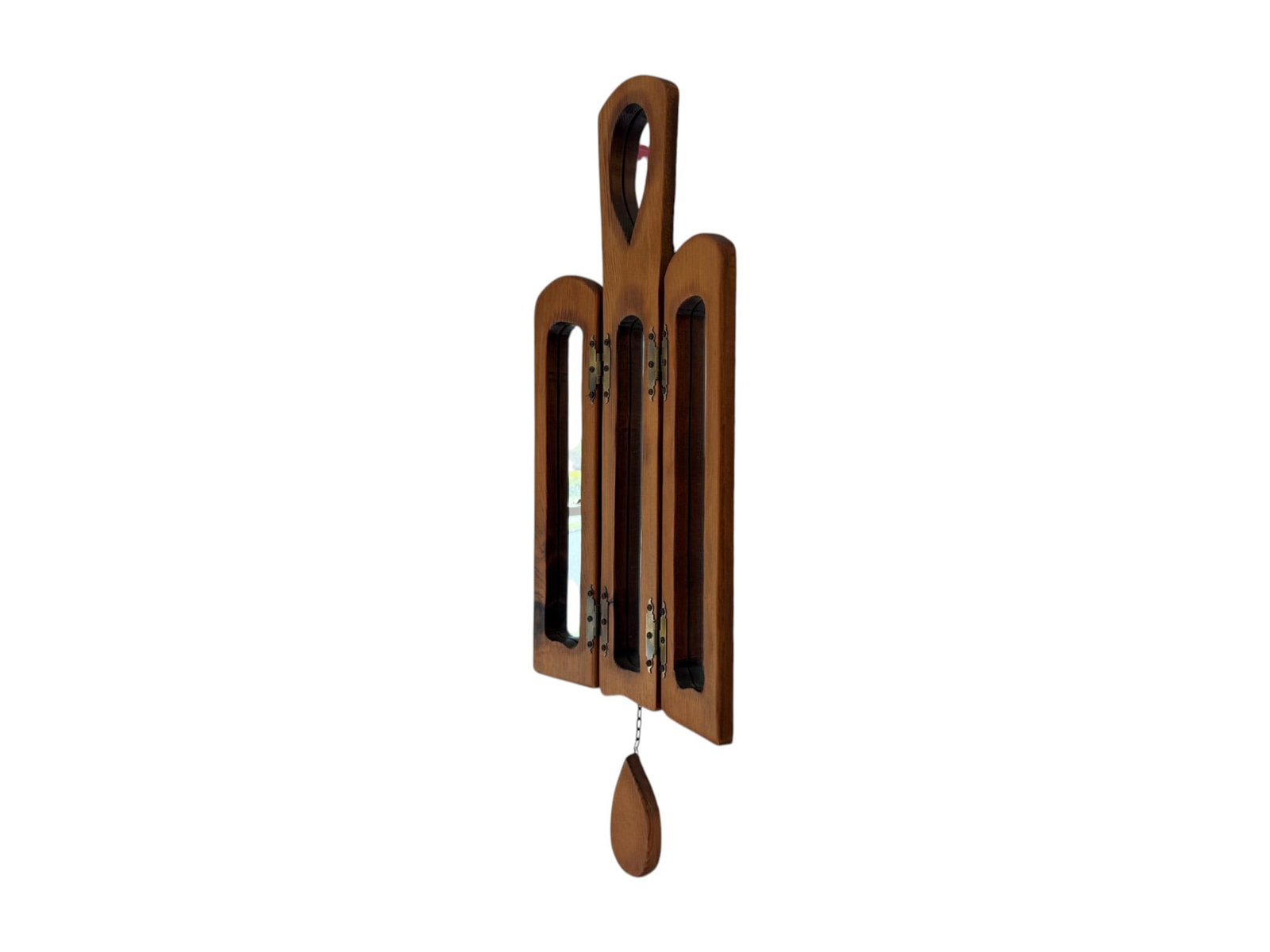 Mid-Century 3-Panel Wall Mirror - 2