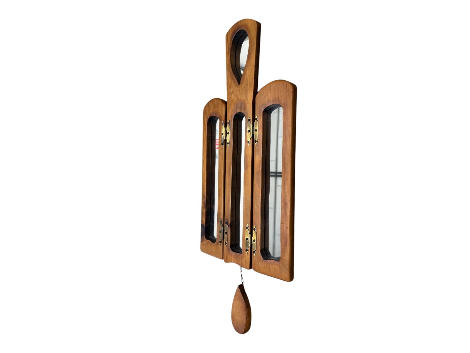 Mid-Century 3-Panel Wall Mirror - 6