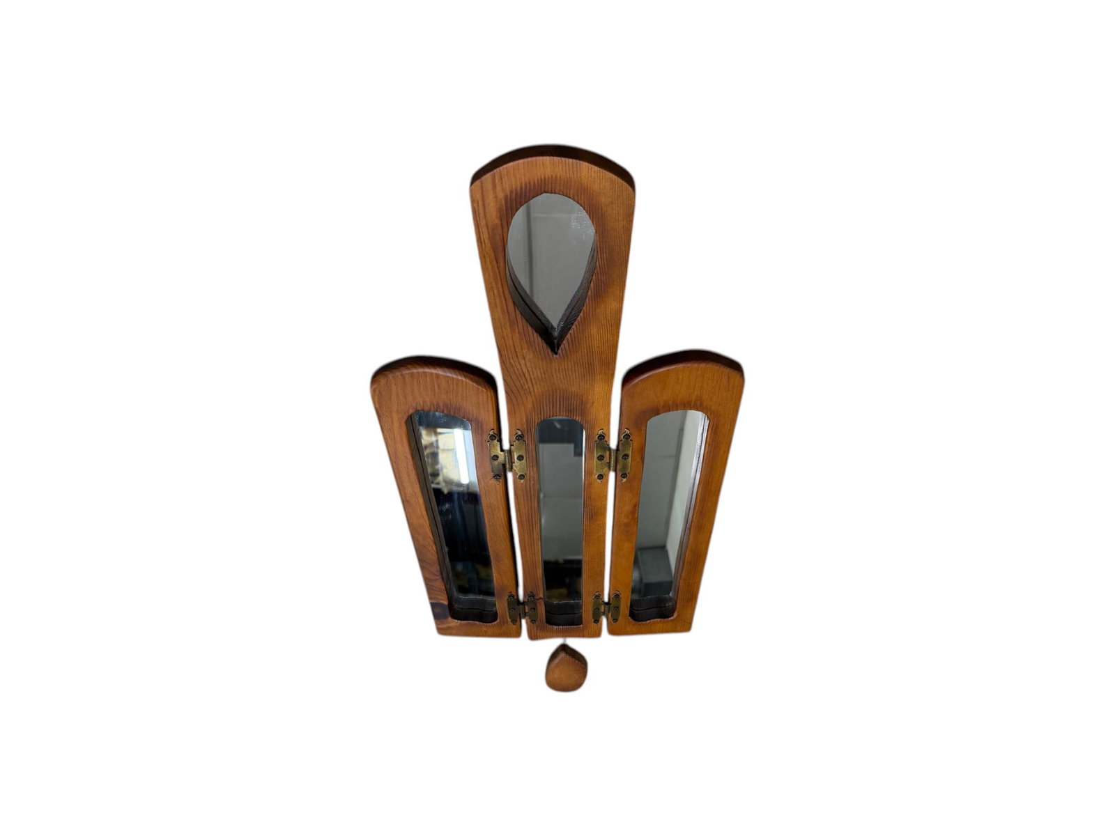 Mid-Century 3-Panel Wall Mirror - 7