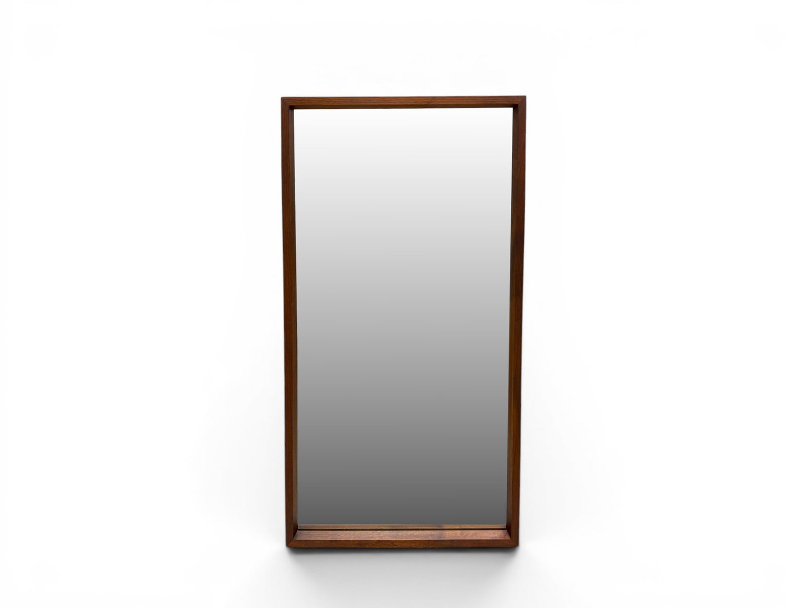 Milo Baughman for Directional Mirror: Milo Baughman for Directional mirror. Stamped 311 on reverse, otherwise unmarked. Dimensions: H: 41.5" W: 21.5" D: 2.5"