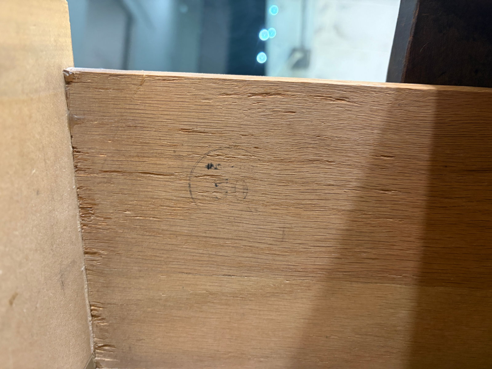Concave Walnut Nightstand - 6