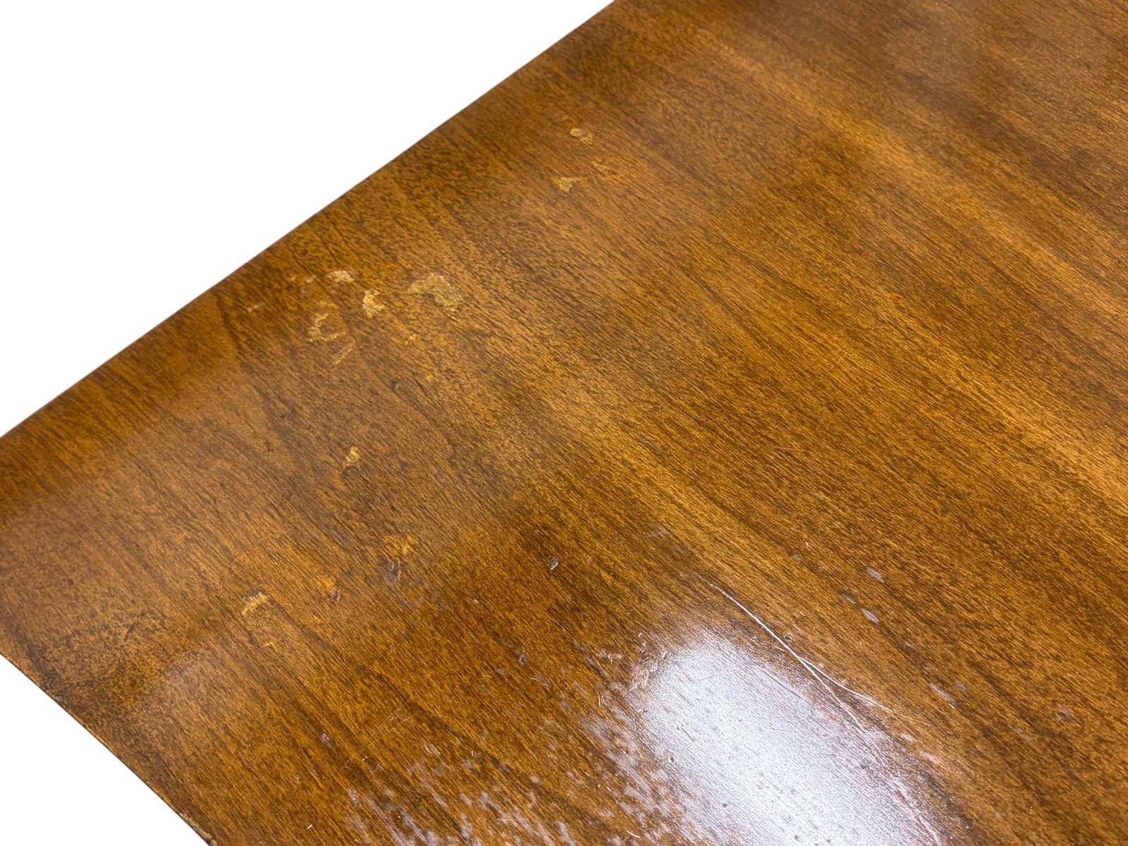 Concave Walnut Nightstand - 8