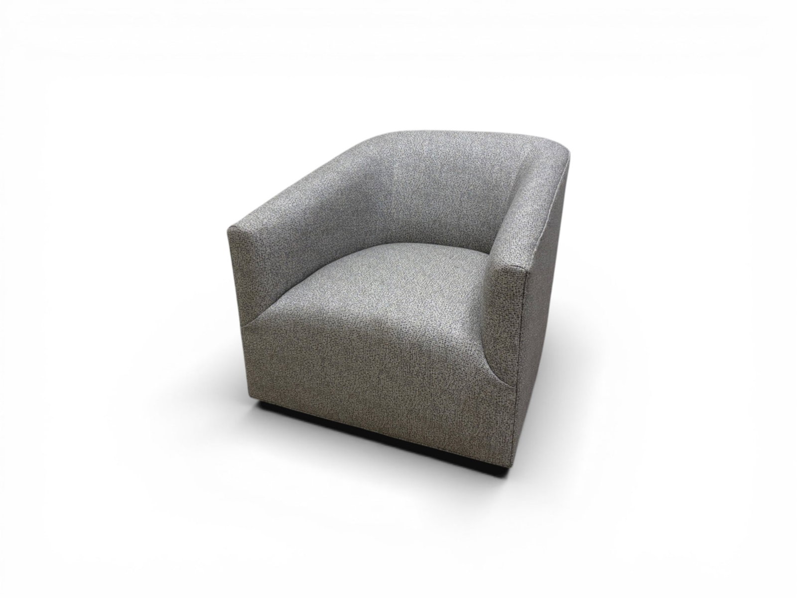 Mitchell Gold & Bob Williams Swivel Chair: Mitchell Gold & Bob Williams swivel lounge chair. Dimensions: H:29.25" W:39.5" D:34" Seat Height: 18"