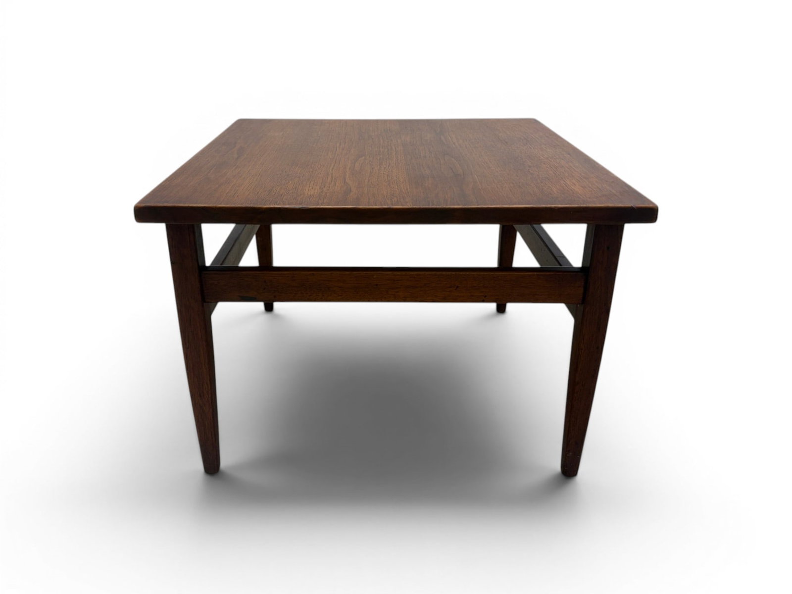 Attributed to Jens Risom Walnut Side Table - 6