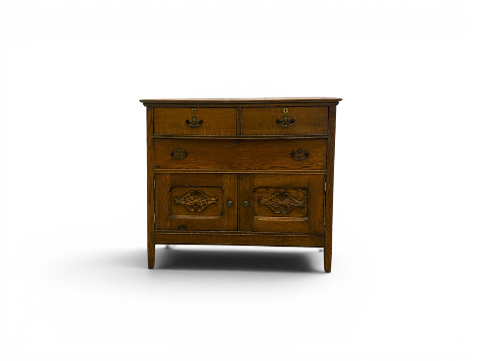 Arts & Crafts Oak Buffet (1 of 12)