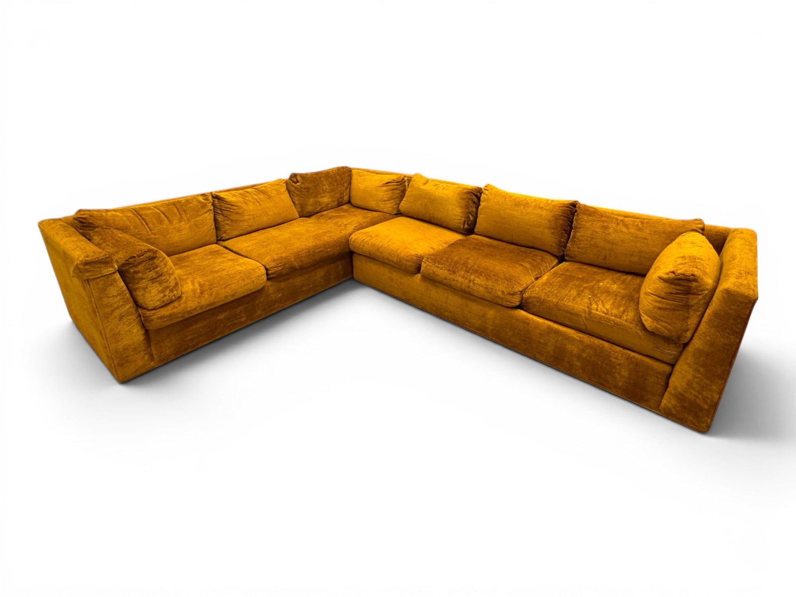 Milo Baughman Style Stratford Modular Sofa (1 of 15)