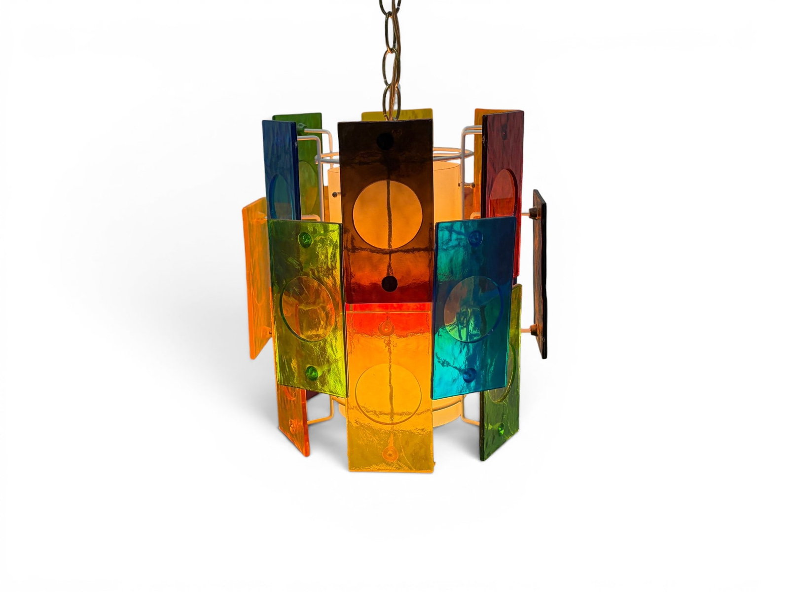 Acrylic Multi-Colored Pendant Light (1 of 11)