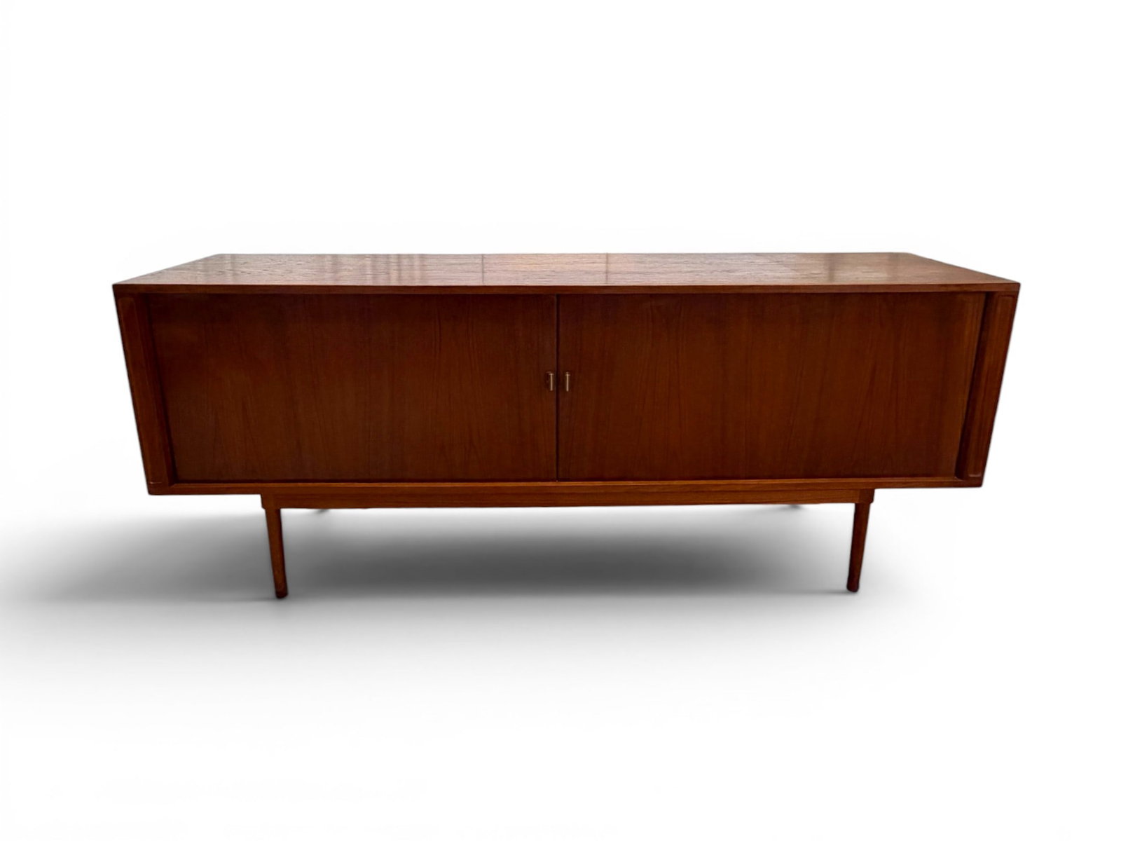 Lovig Danish Tambour Door Credenza (1 of 13)