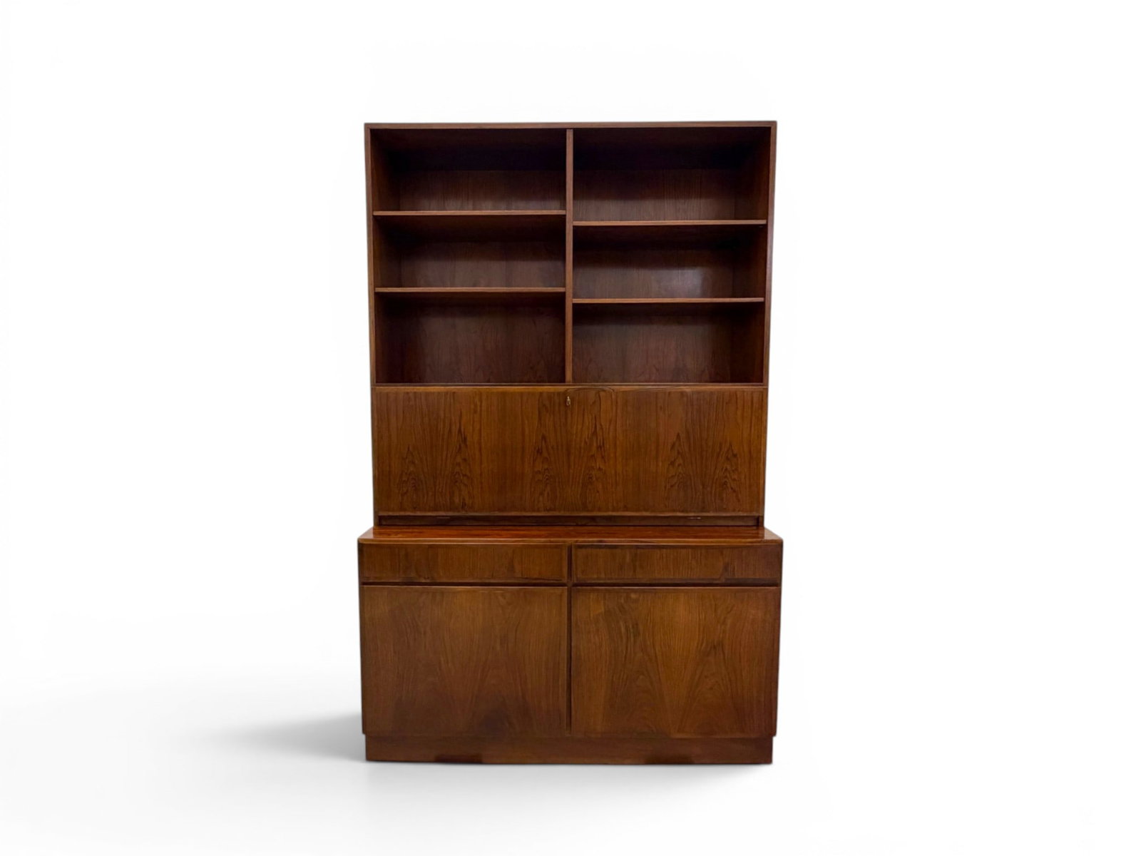 Omann Jun 2 Part Secretary Bookcase (1 of 20)