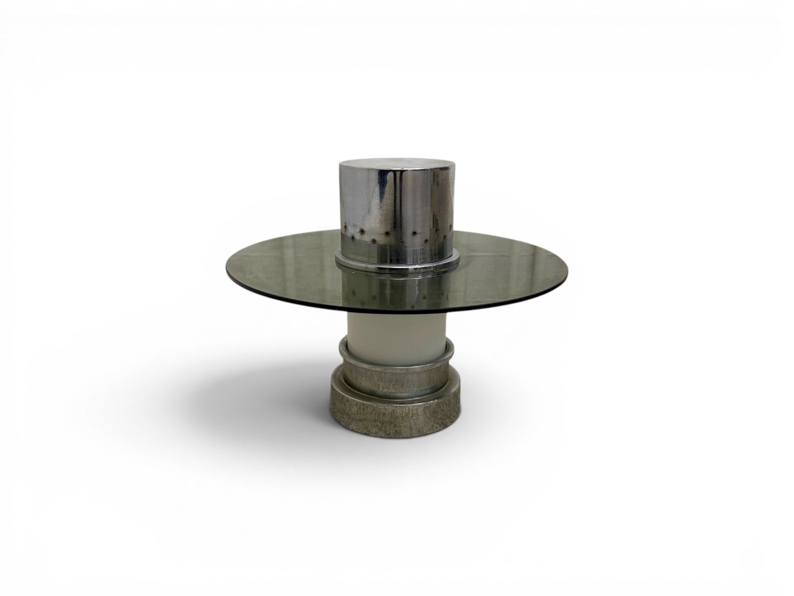 Giancarlo Salvioli Lamperti Chrome & Glass Lamp (1 of 11)