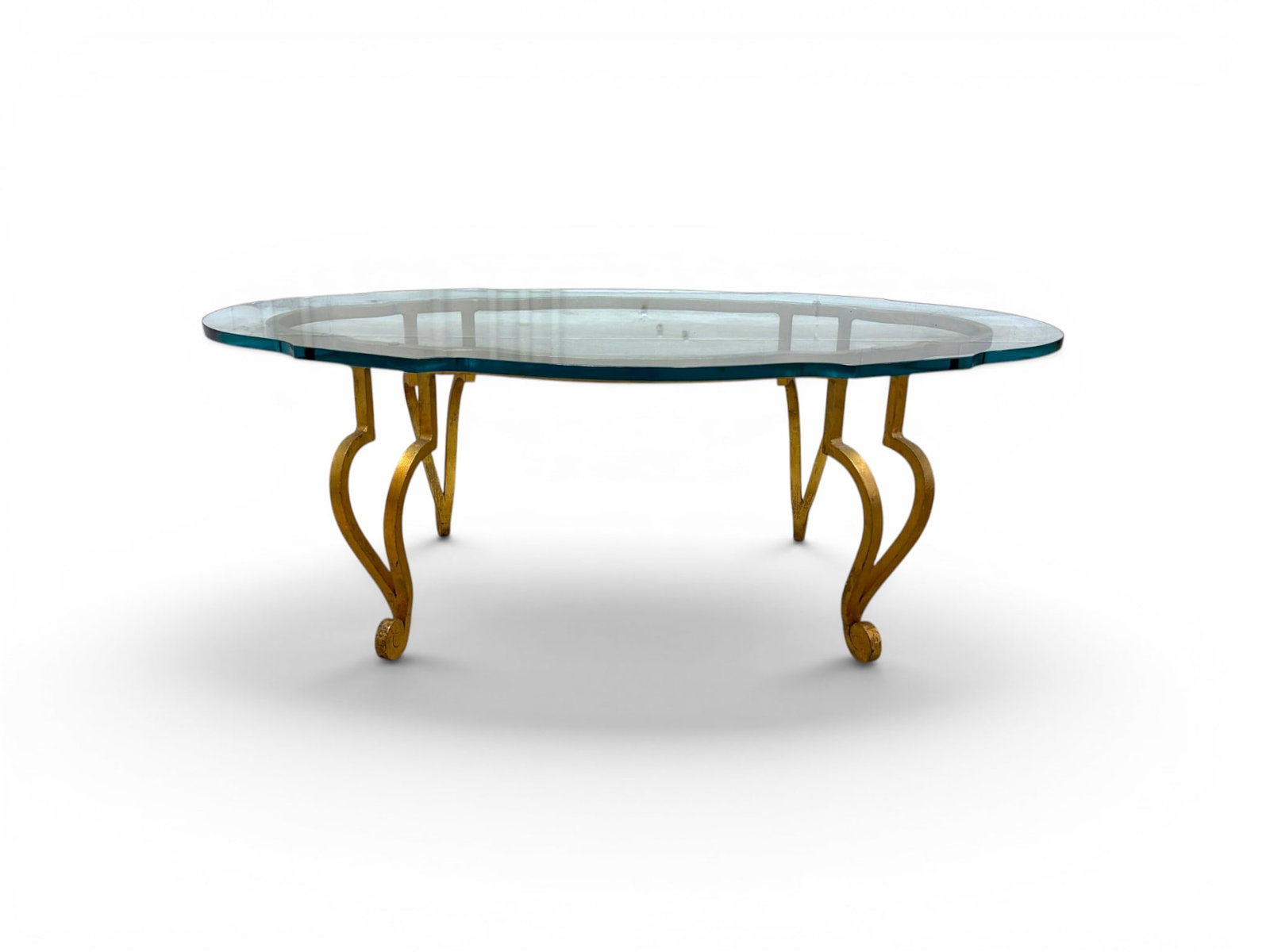 Maison Ramsay Style Gilt Iron Coffee Table (1 of 8)