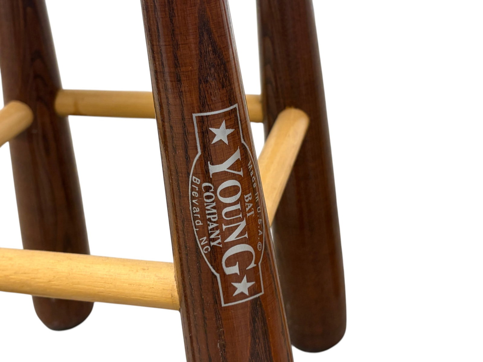 8 Young Baseball Bat Stools - 9