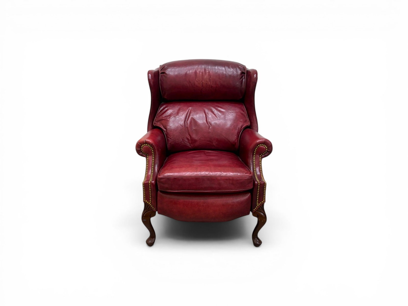 Hancock & Moore Leather Recliner Wing Chair (1 of 12)