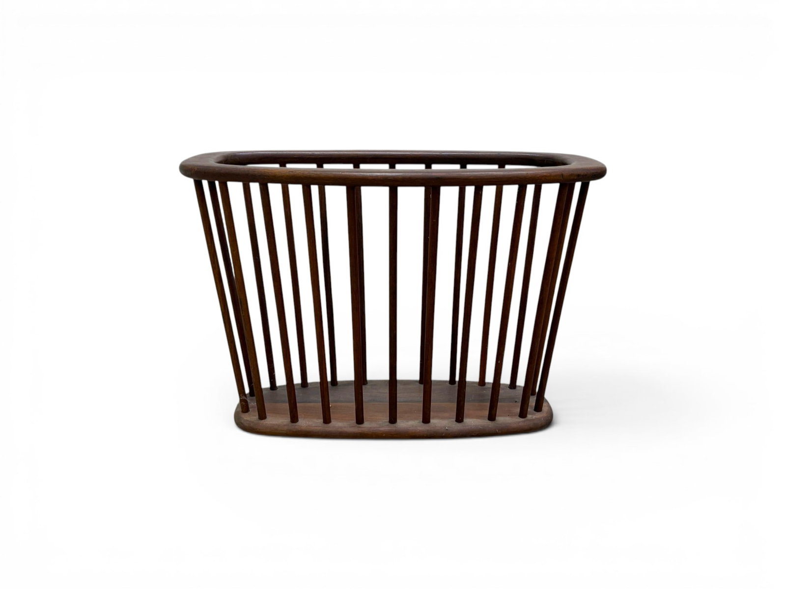 Mid-Century Modern Walnut Magazine Rack (1 of 6)