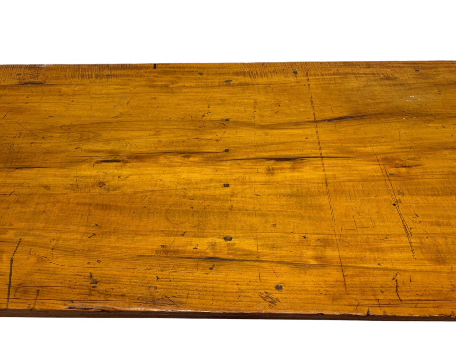 Primitive Style Farmhouse Dining Table - 10