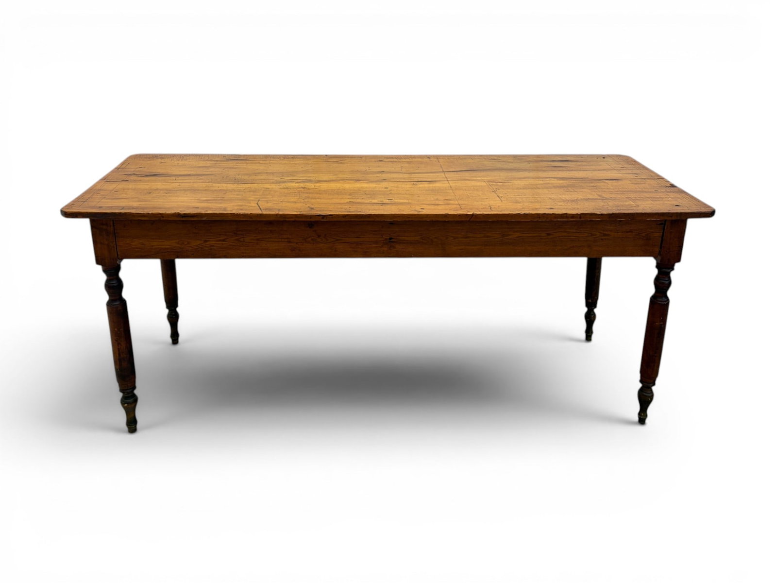 Primitive Style Farmhouse Dining Table (1 of 14)