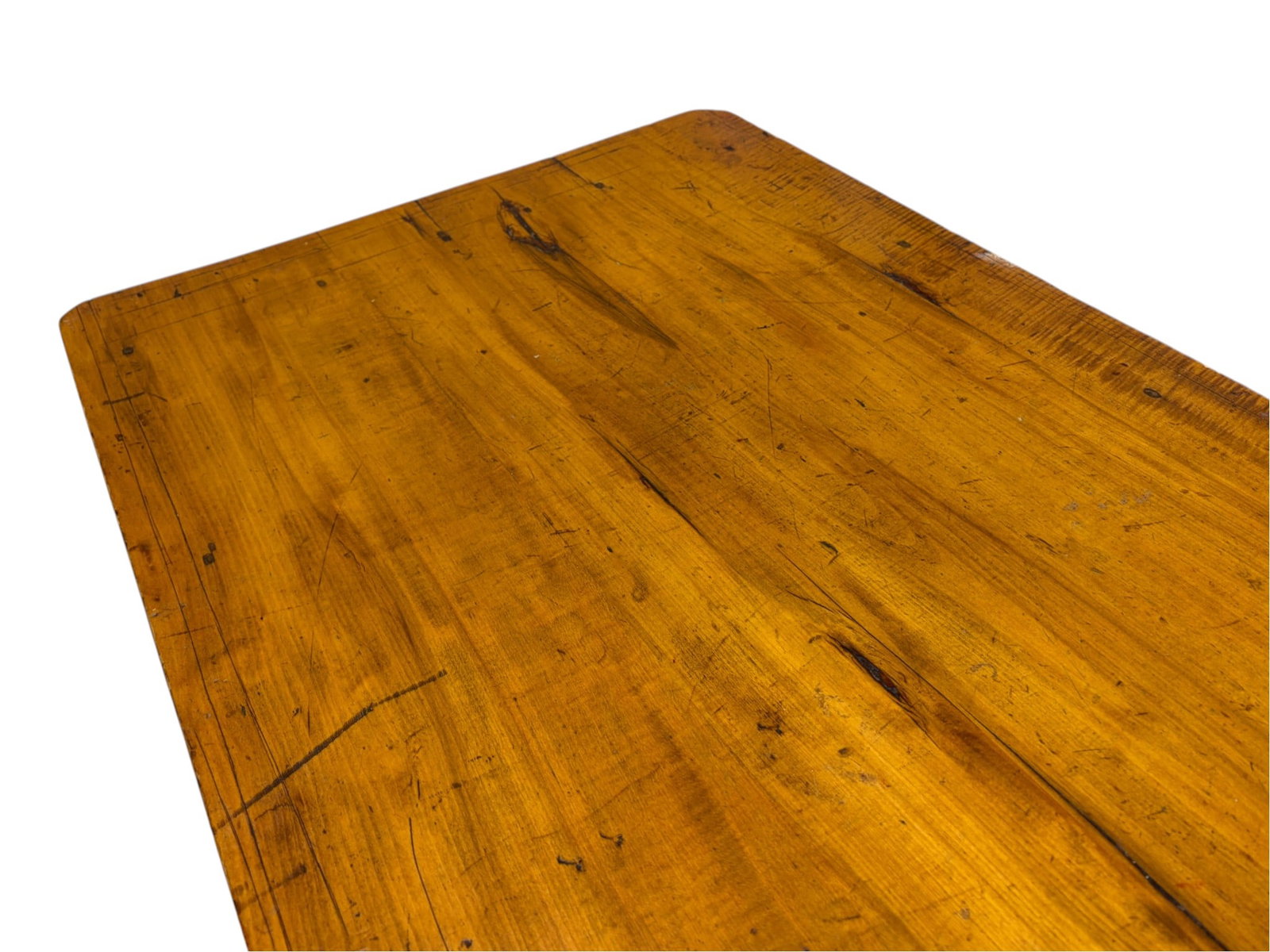 Primitive Style Farmhouse Dining Table - 9