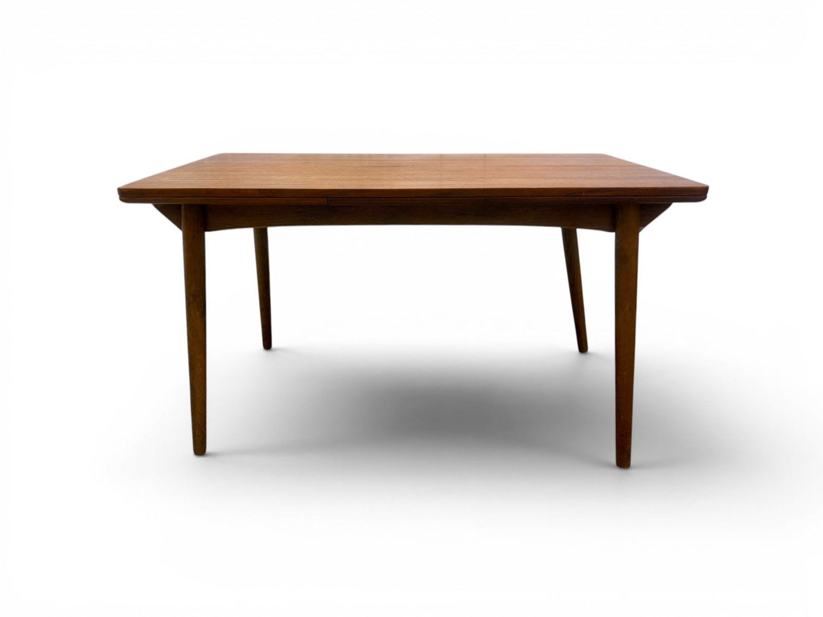 Danish Teak Extending Dining Table - 2