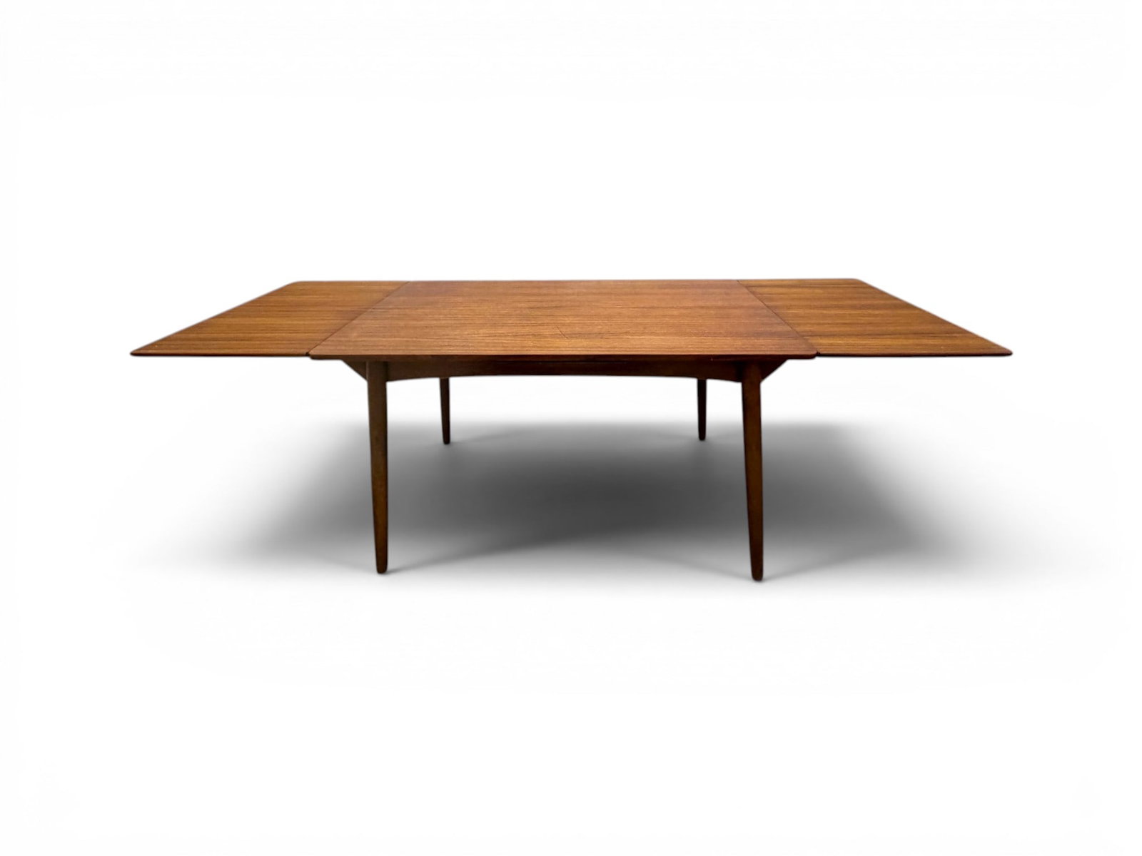 Danish Teak Extending Dining Table - 6