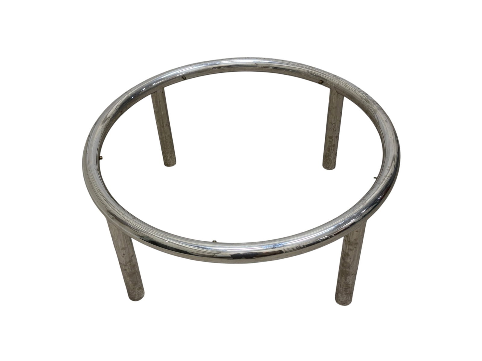 Chrome Coffee Table - 3
