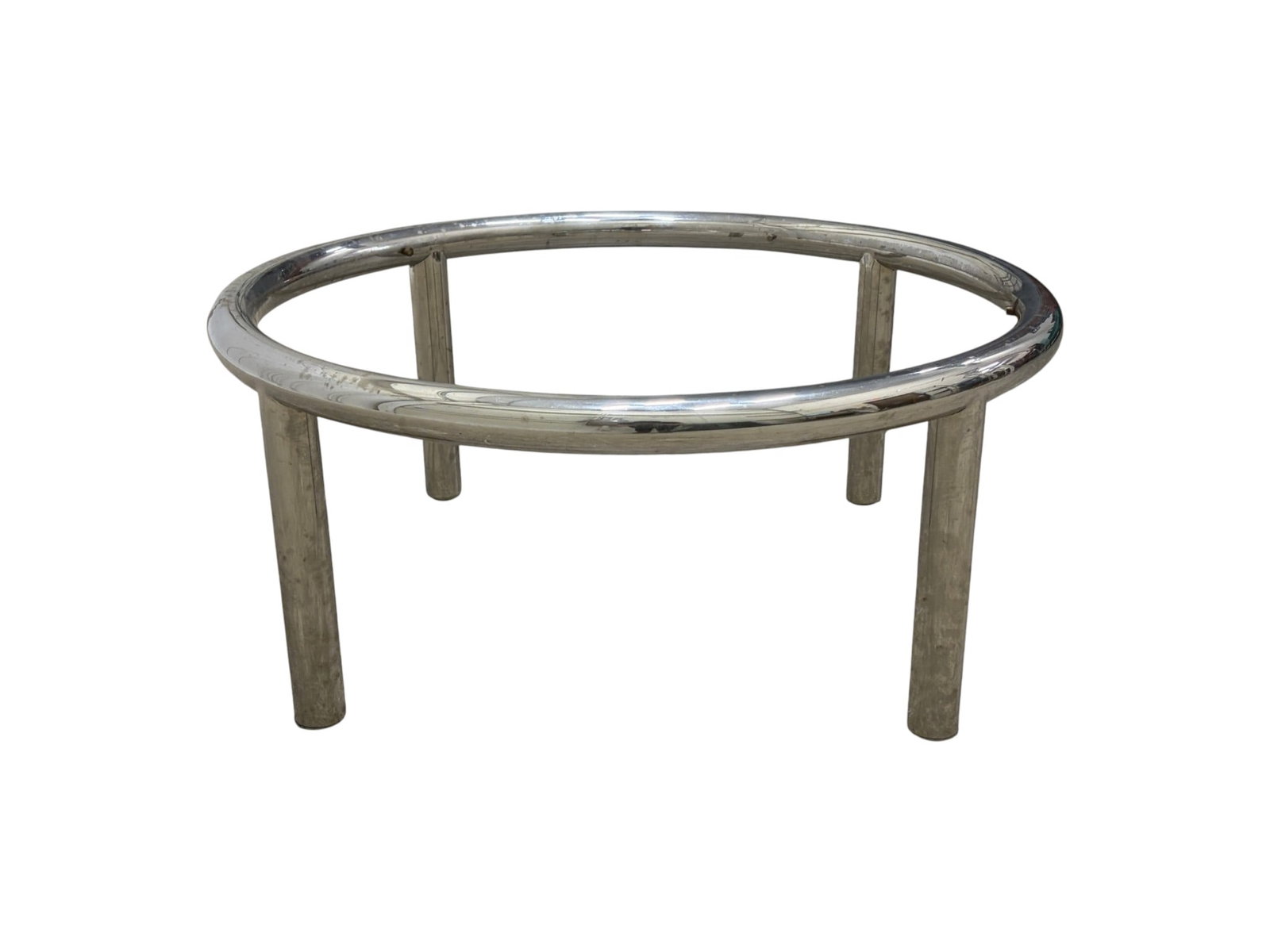 Chrome Coffee Table - 4