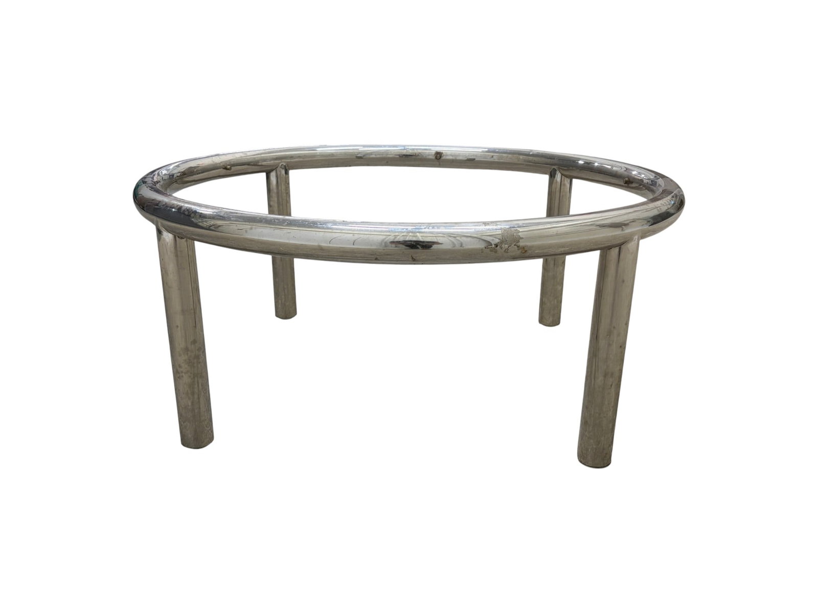 Chrome Coffee Table - 5