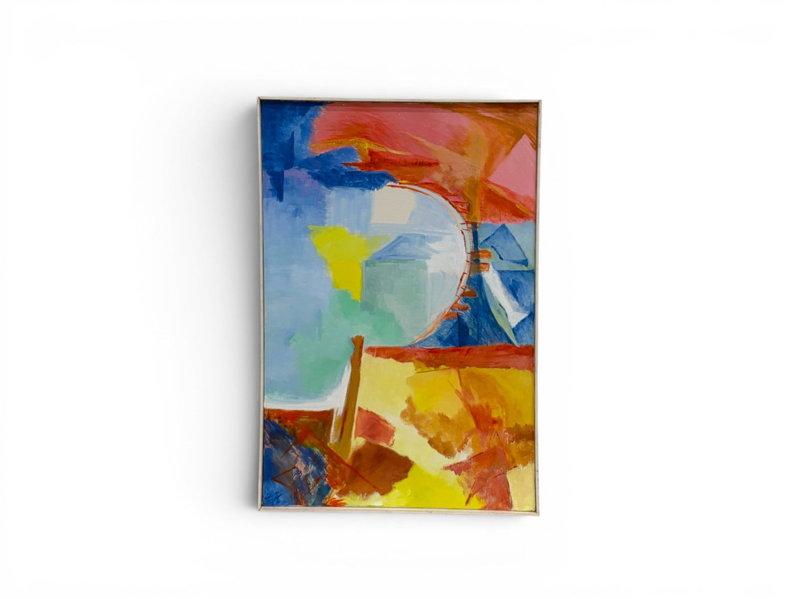 Oil on Canvas Abstract (1 of 6)