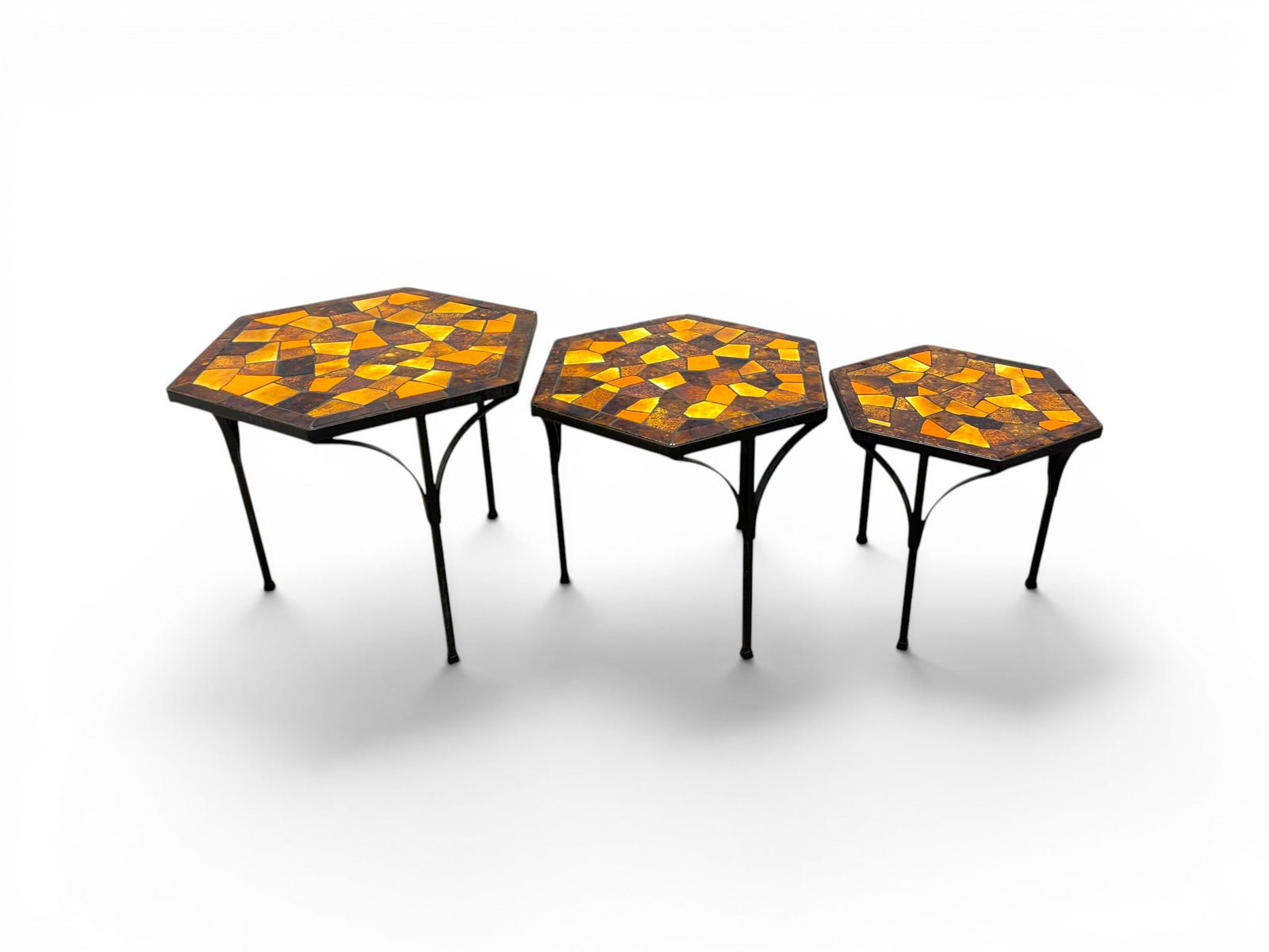 3 Jon Matin Tile Top Nesting Tables (1 of 20)