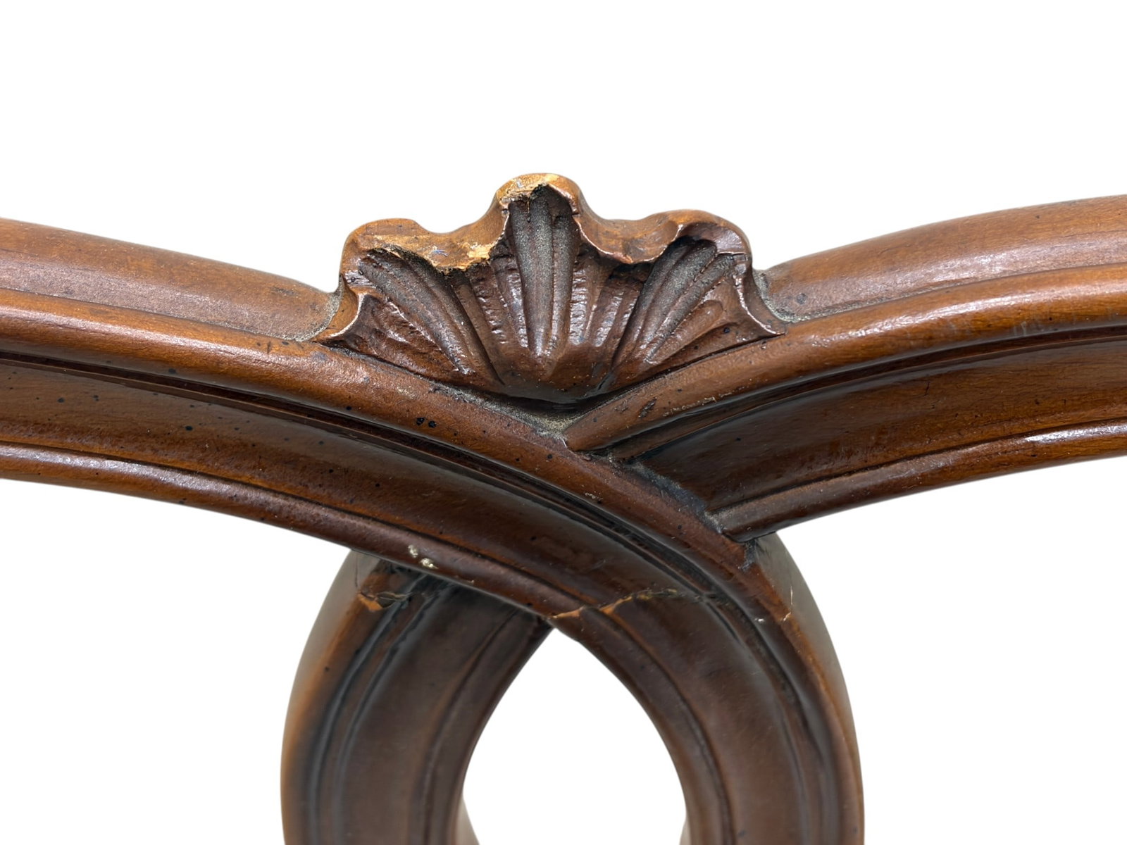 French Style Ribbon Back Settee - 10