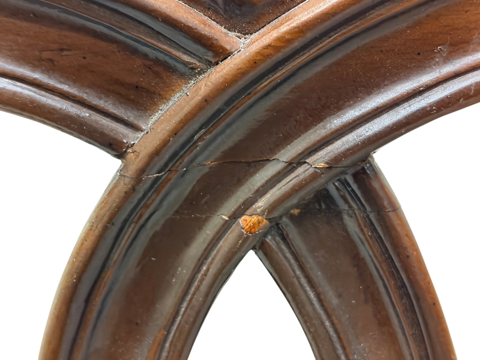 French Style Ribbon Back Settee - 11
