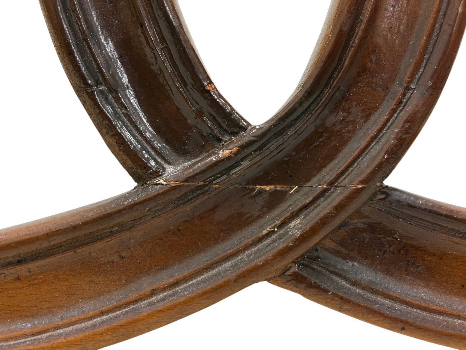 French Style Ribbon Back Settee - 12