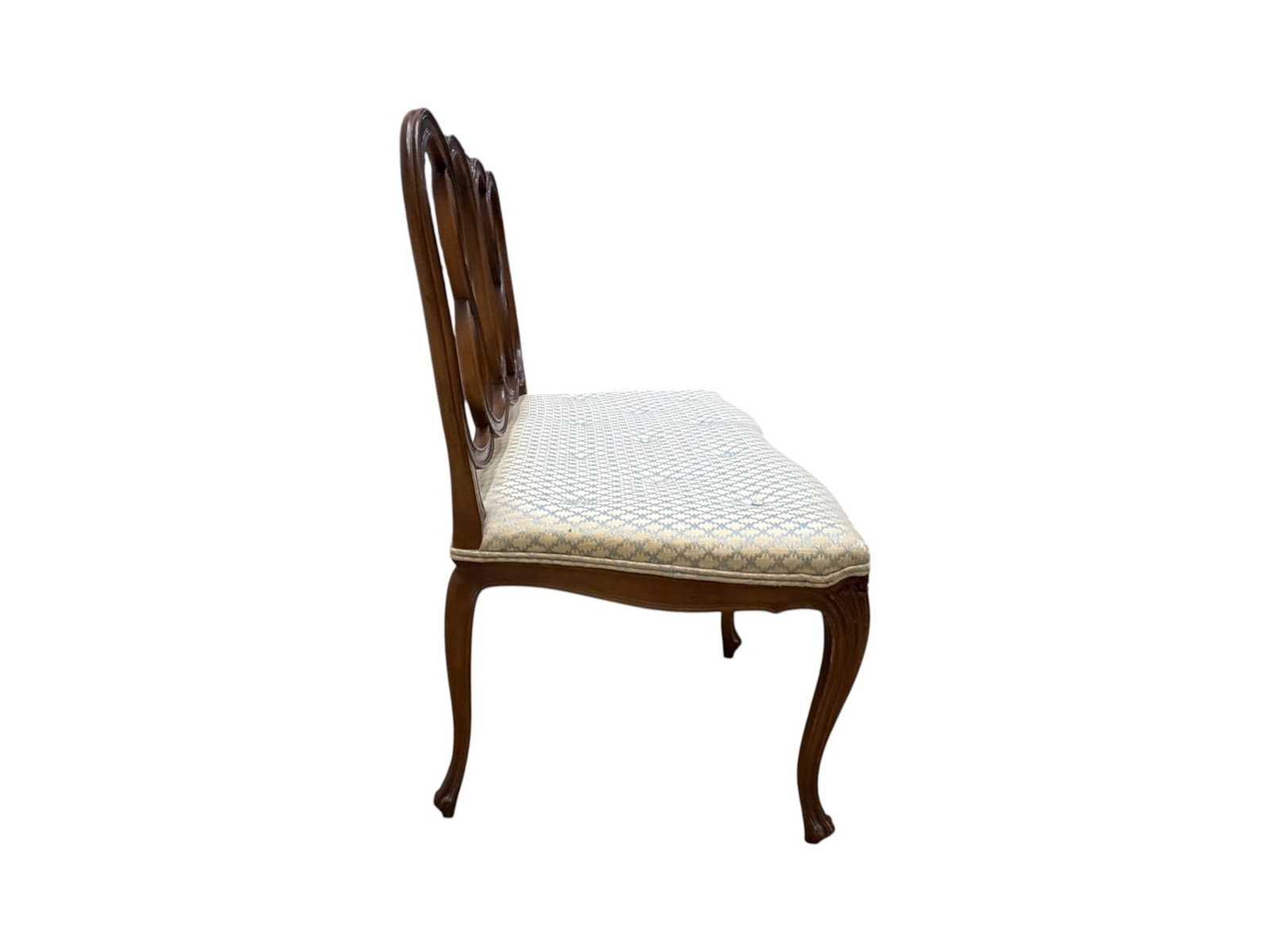 French Style Ribbon Back Settee - 3