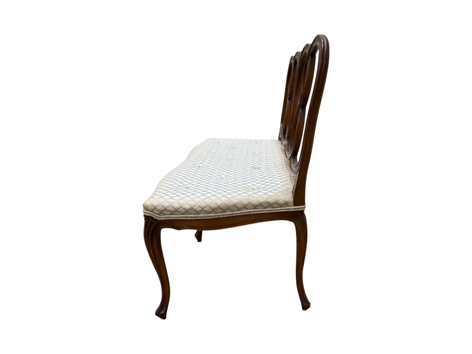 French Style Ribbon Back Settee - 5