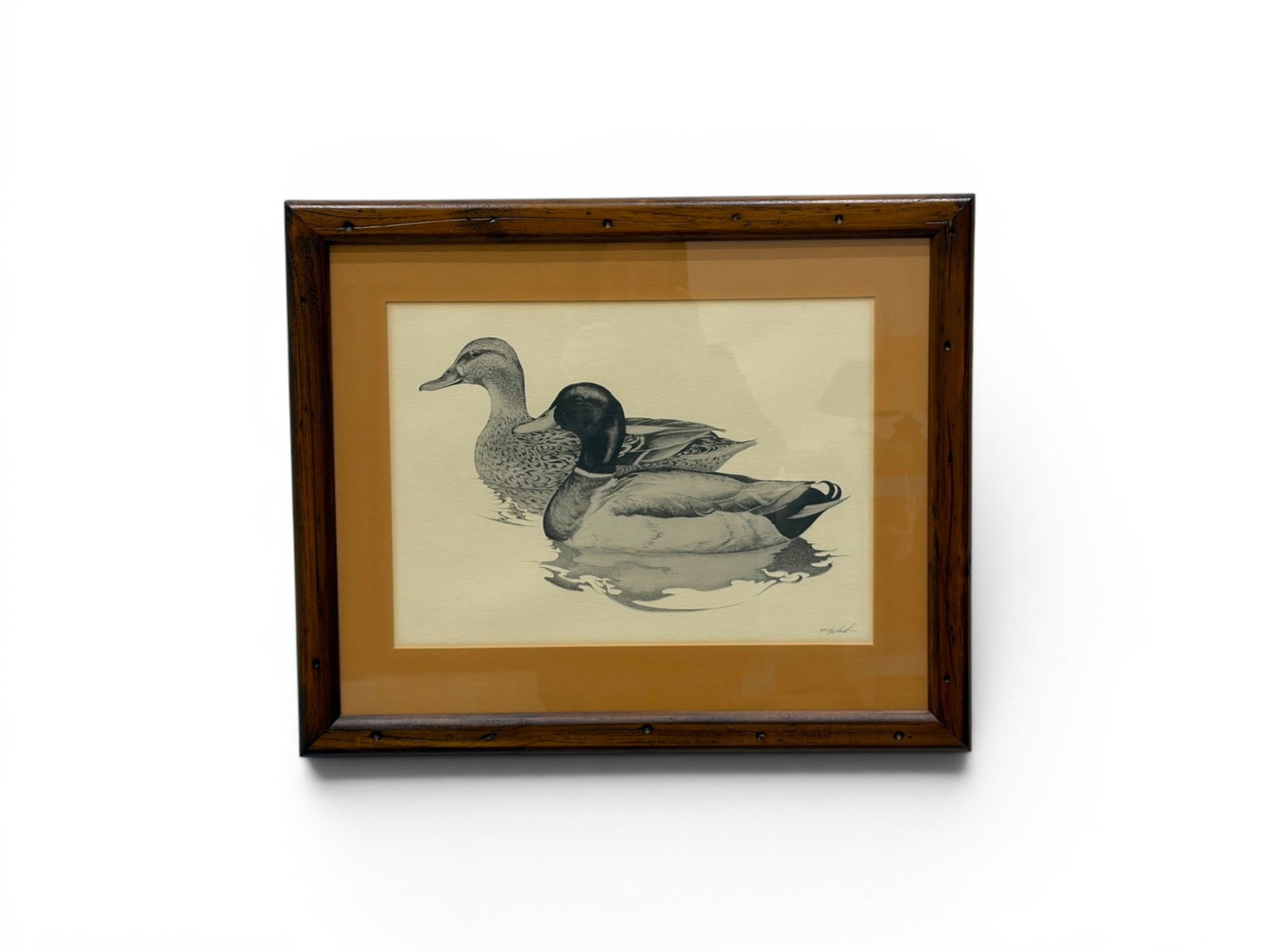 Frank Hulick Print Mallard Hen & Drake (1 of 5)
