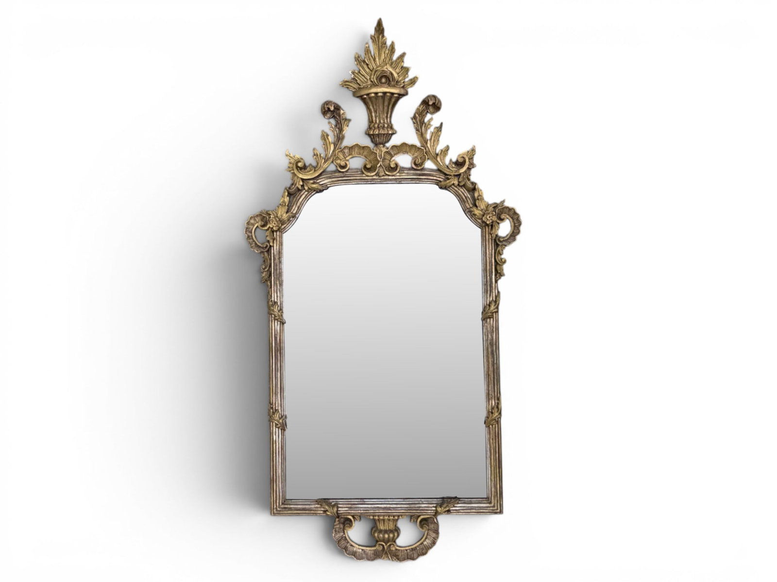 French Carved Gilt Wood Mirror (1 of 8)