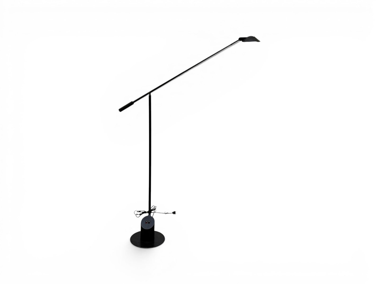 Robert Sonneman for George Kovacs Feather Lamp: Robert Sonneman for George Kovacas, "Feather" floor lamp. Unmarked. Tested and working. Dimensions as photographed: H: 52" W: 32" D: 10"